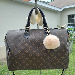 Authentic Louis Vuitton speedy 35 Bandouliere